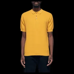 Dedicated Sweater Short Sleeve Gnesta Yellow Gul New