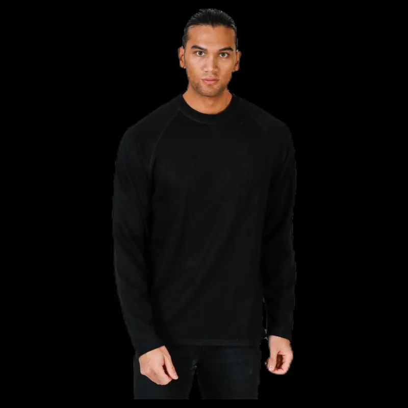 Resteröds Sweatshirt Bamboo Black Svart