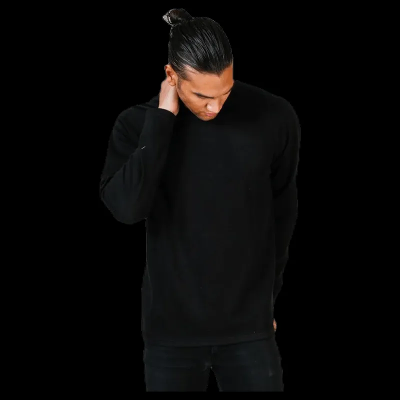Resteröds Sweatshirt Bamboo Black Svart