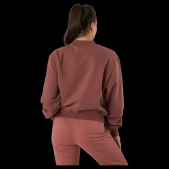Bread & Boxers Sweatshirt Rust Brown Brun Outlet