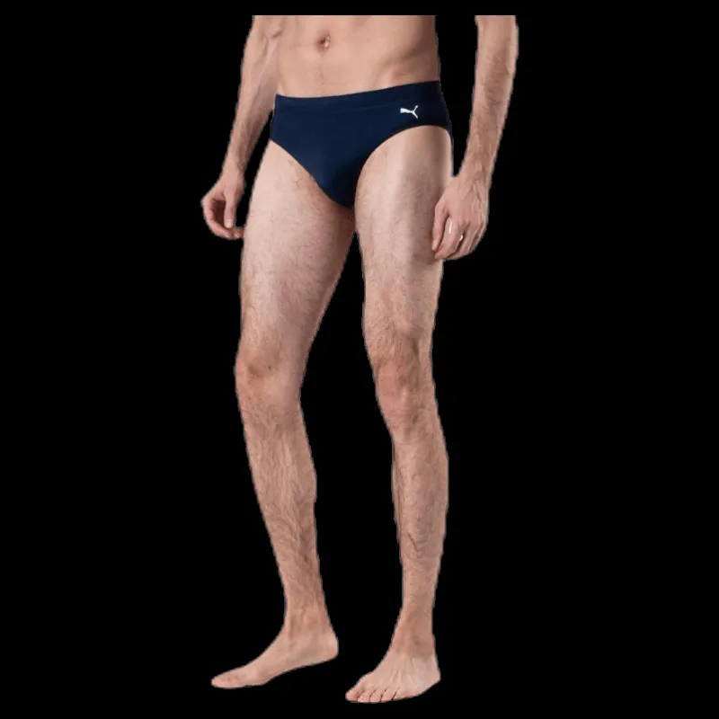Sale Puma Swim Classic Swim Brief 1-Pack Blue Blå