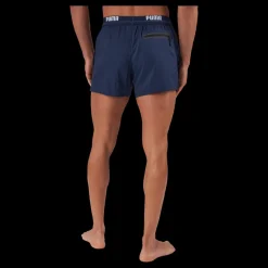 Puma Swim Men Logo Short Length Swi Navy Blå Clearance