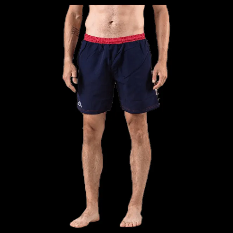 Clearance Kappa Swim Shorts, Logo Birtec Blue/White/Red Blå, Vit och Röd