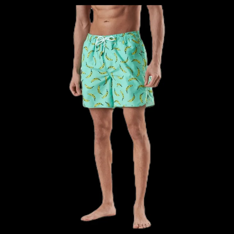 Dedicated Swim Shorts Sandhamn Bananas Green Grön Online