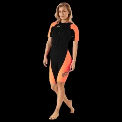Head Swimrun Multix Shorty 2,5 Orange/Black Orange och Svart
