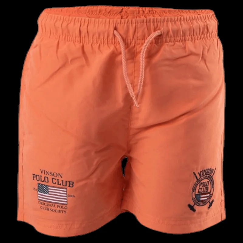 Vinson Polo Club Swimshorts Jabiru Orange Best