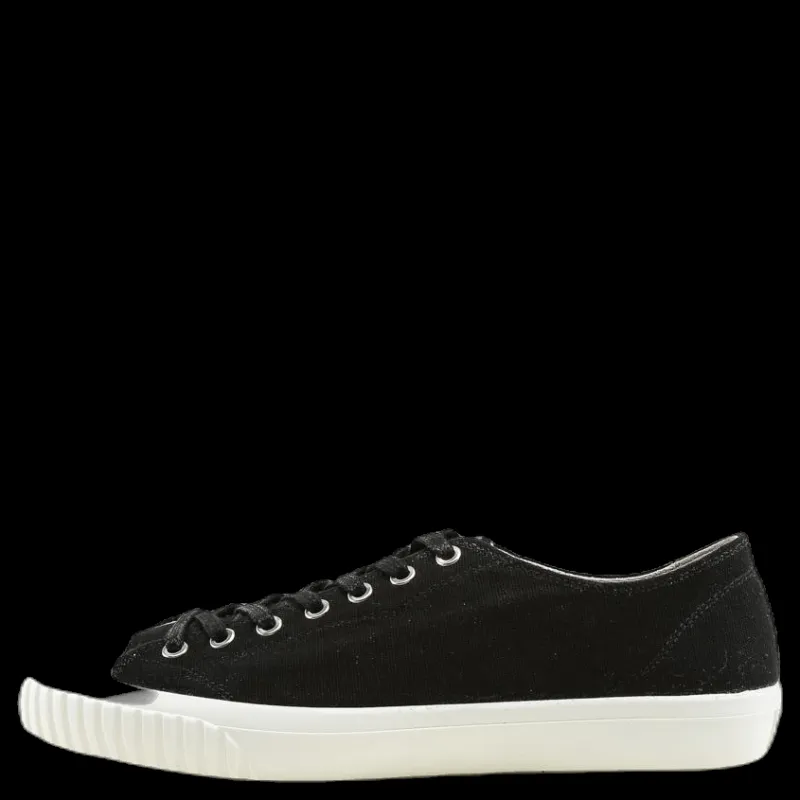 Outlet Sneaky Steve Swing Low Canvas Sho Black Svart