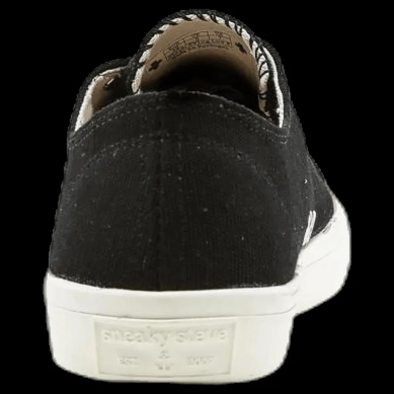 Discount Sneaky Steve Swing Low W Canvas S Black Svart