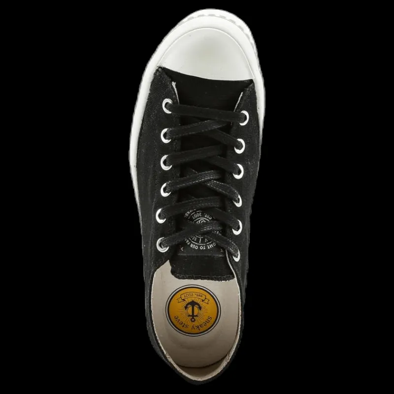 Discount Sneaky Steve Swing Low W Canvas S Black Svart
