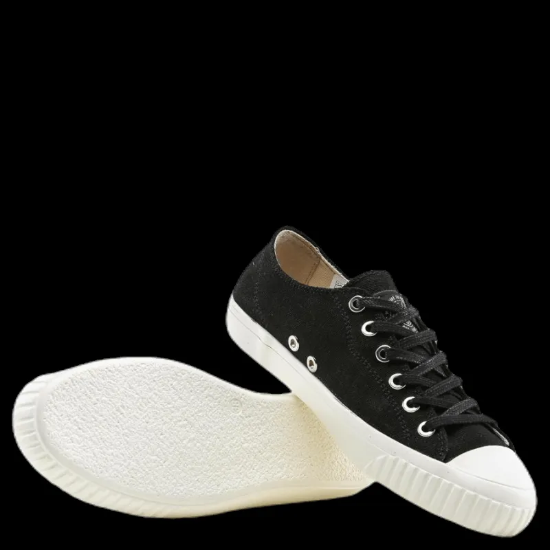 Discount Sneaky Steve Swing Low W Canvas S Black Svart