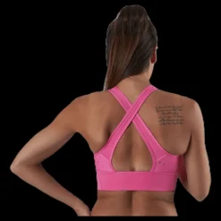 Outlet Nike Swoosh Air Bra Print Pink/Black Rosa