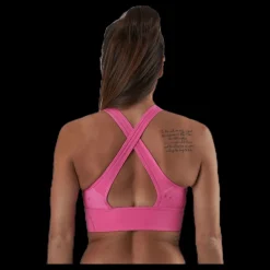 Outlet Nike Swoosh Air Bra Print Pink/Black Rosa