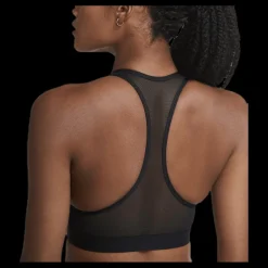 Discount Nike Swoosh Icon Clach Band Bra Pink/Black Flerfärgad