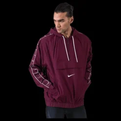 Discount Nike Swoosh Jacket White/Red Lila