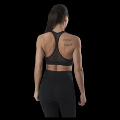 Nike Swoosh Logo Bra Pad Black/Grey Svart New