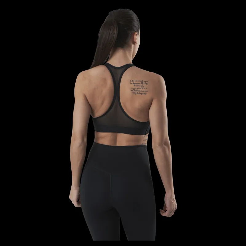 Nike Swoosh Logo Bra Pad Black/Grey Svart New