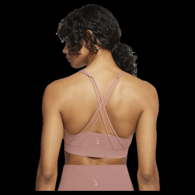 Online Nike Swoosh Luxe Bra Pink Rosa