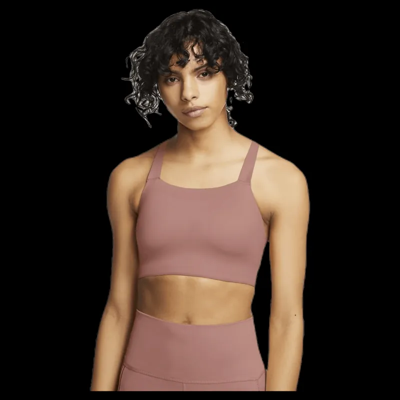 Online Nike Swoosh Luxe Bra Pink Rosa