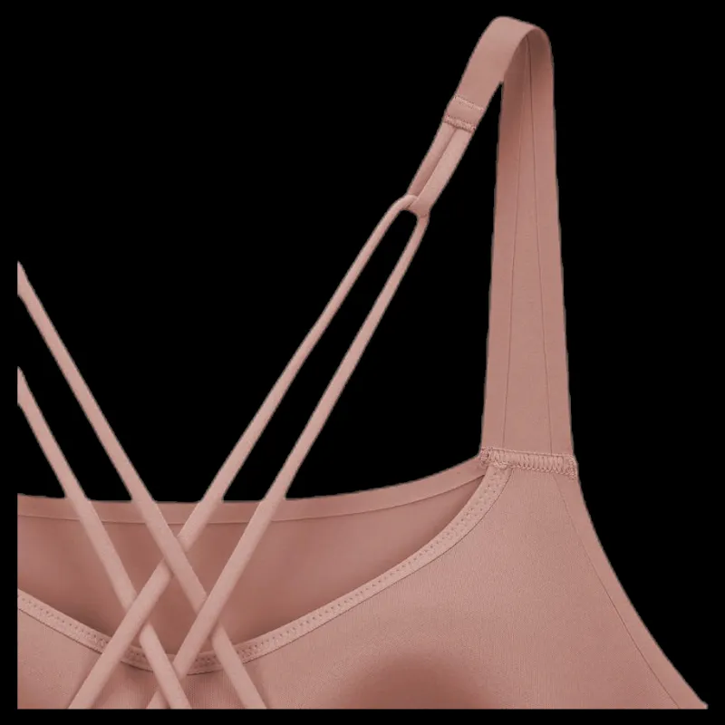 Online Nike Swoosh Luxe Bra Pink Rosa