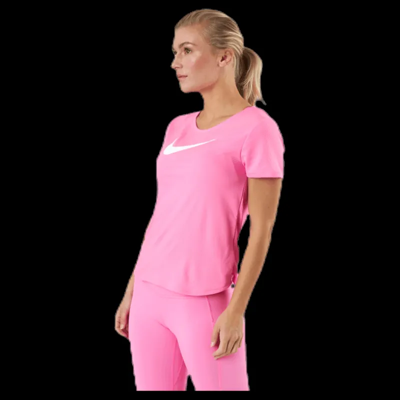 Nike Swoosh Run SS Pink/White Rosa New