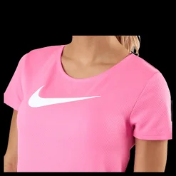Nike Swoosh Run SS Pink/White Rosa New