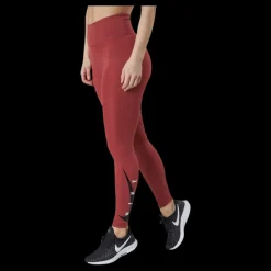 Nike Swoosh Run Tight 7/8 Red Röd Clearance