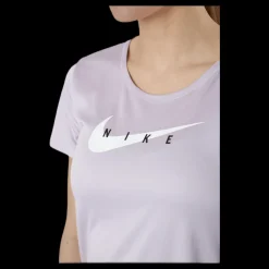 Outlet Nike Swoosh Run Top SS Purple Rosa