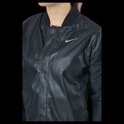 Nike Swoosh Run Women's Running Jacket BLACK/WHITE Svart