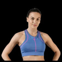 Best Nike Swoosh Surf to Sport Bra Blue/Pink Blå