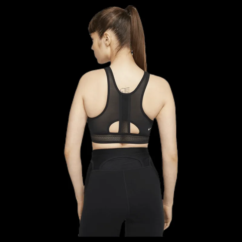 Online Nike Swoosh Ultrabreathe Bra Black Svart