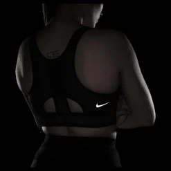 Online Nike Swoosh Ultrabreathe Bra Black Svart