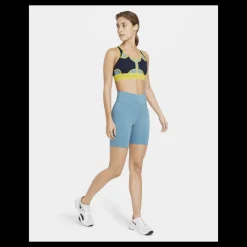 Online Nike Swoosh Ultrabreathe Bra Blue Blå