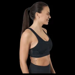 Sale Nike Swoosh Ultrabreathe Women Bra Black/black/black/dk Smoke Gre Svart