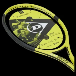 New Dunlop Sx 300 Lite Black/yellow Svart