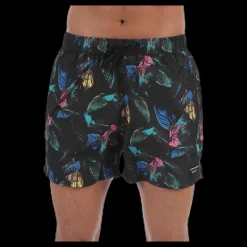Hot Björn Borg Sylvester Swimshorts Pink/Blue/Black Rosa, Blå och Svart