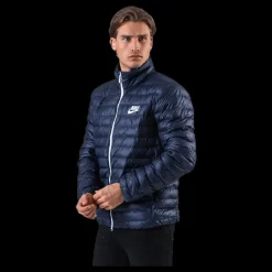 Clearance Nike Syntetic Fill Bubble Jacket Blue Blå