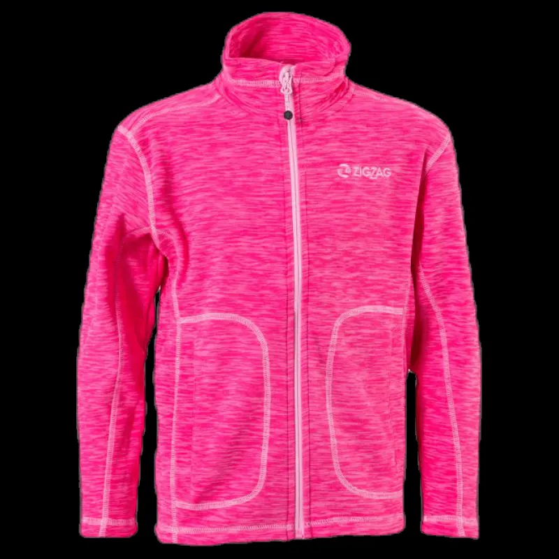 Clearance ZigZag Taebaek Fleece Jacket Pink Rosa
