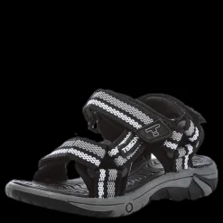 Sale Tenson Tail Woven Sandal Black Svart