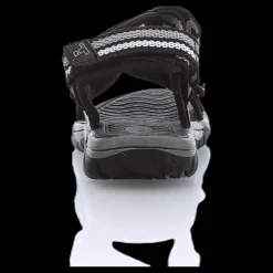 Sale Tenson Tail Woven Sandal Black Svart