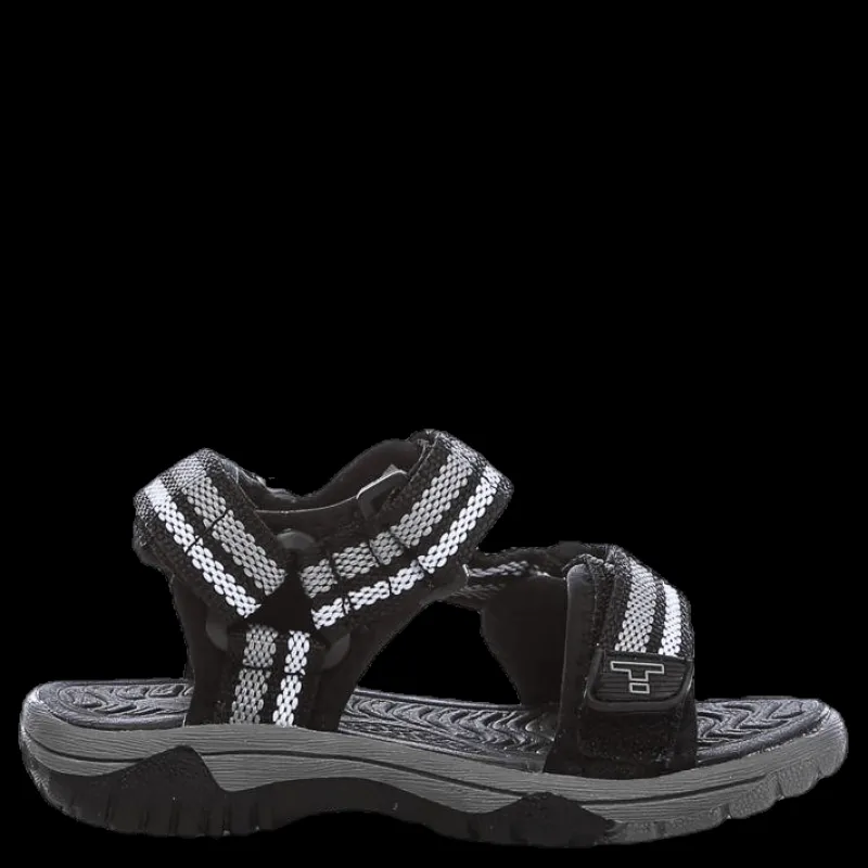 Sale Tenson Tail Woven Sandal Black Svart