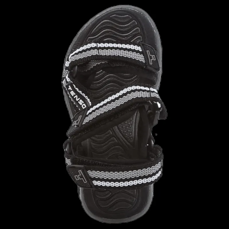 Sale Tenson Tail Woven Sandal Black Svart