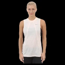 Nike Tailwind Cool Tank Pink/Beige Vit Online