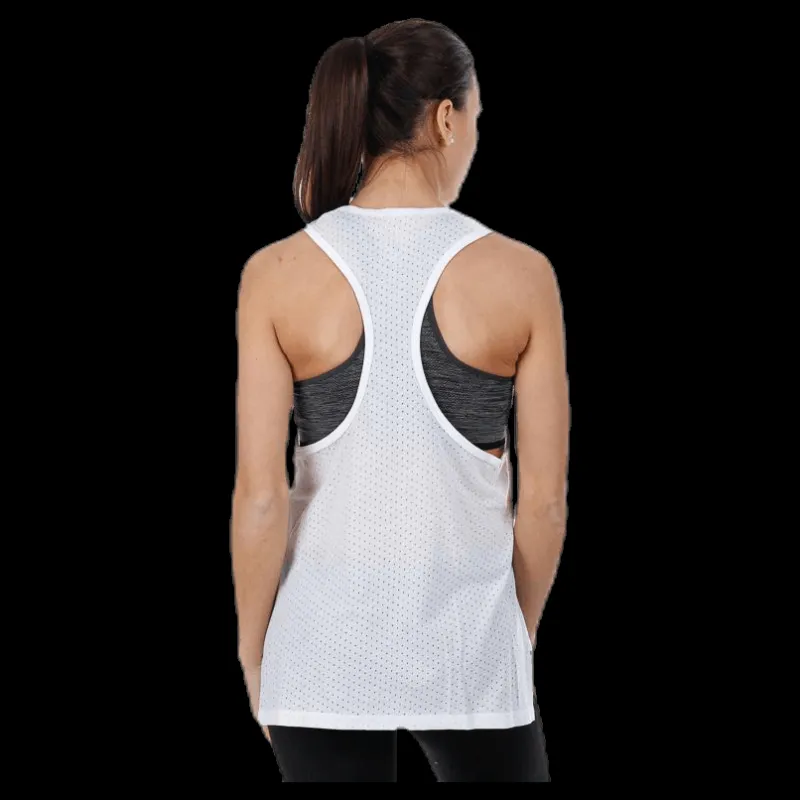 Hot Nike Tailwind Tank GX White/Grey Vit och Grå