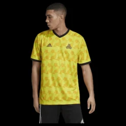 adidas Tango All Over Print Jersey Yellow Gul Online