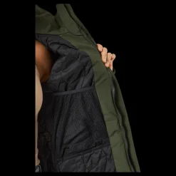 Didriksons Tanja Wns Parka 6 Green Grön Discount