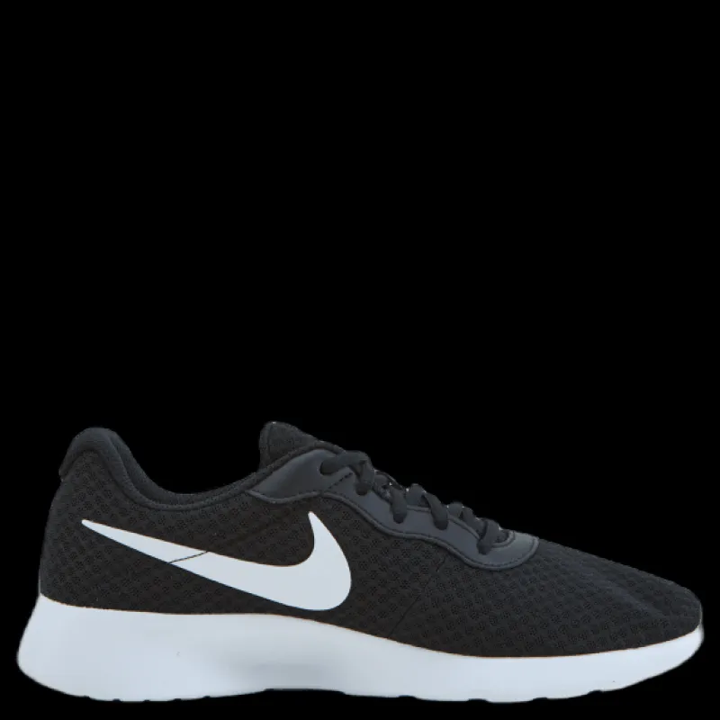Nike Tanjun Men's Shoes BLACK/WHITE-BARELY VOLT-BLACK Svart Hot