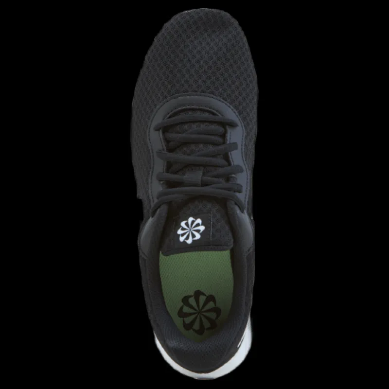 Nike Tanjun Men's Shoes BLACK/WHITE-BARELY VOLT-BLACK Svart Hot