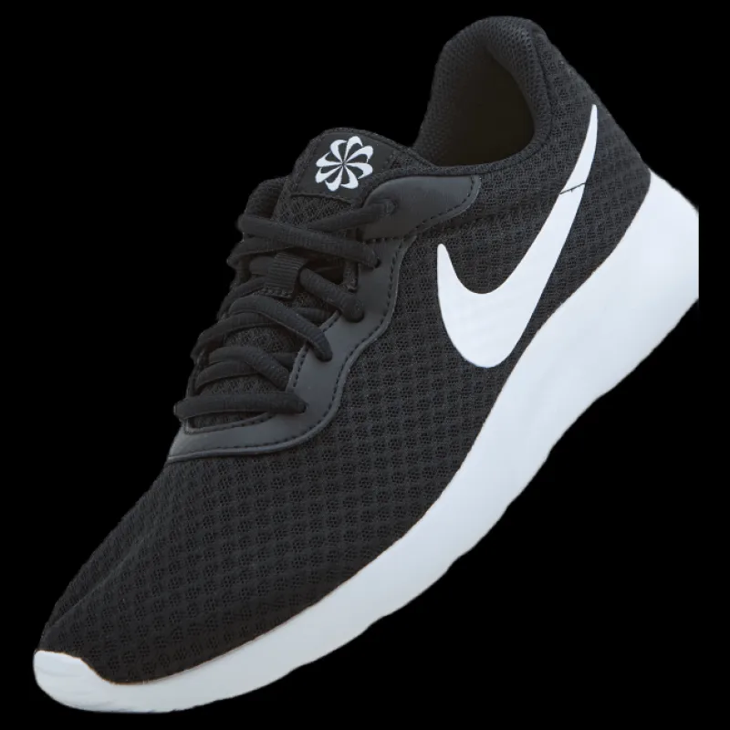 Nike Tanjun Men's Shoes BLACK/WHITE-BARELY VOLT-BLACK Svart Hot