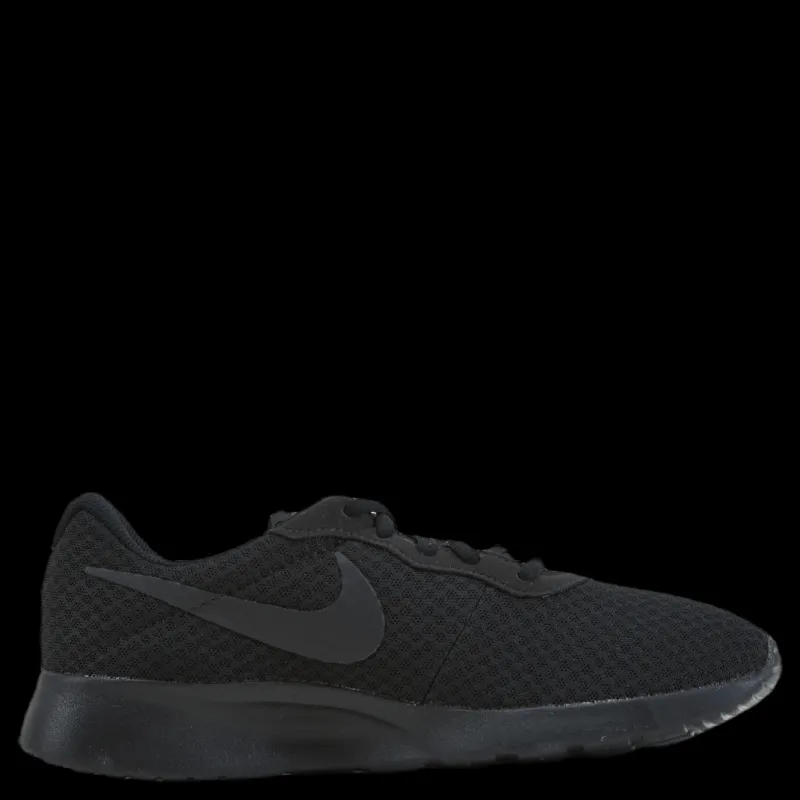 Nike Tanjun Women's Shoe Black/black-white Svart Clearance