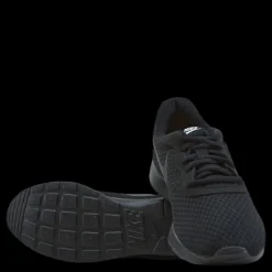 Nike Tanjun Women's Shoe Black/black-white Svart Clearance